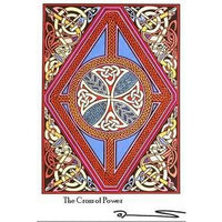 Refrigerator Magnet Cross of Power