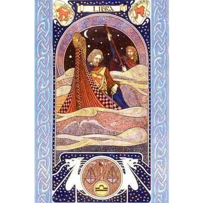 Astrology Refrigerator Magnet Libra