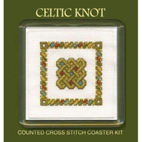 Textile Heritage Celtic Knot Coaster Cross Stitch Kit