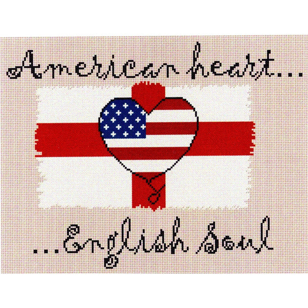 Celtic Obsessions American Heart English Soul Cross Stitch Pattern