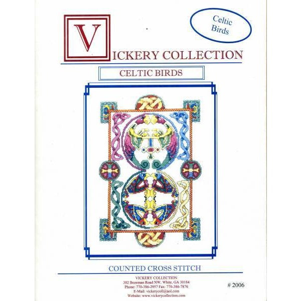 Vickery Collection Celtic Birds - Cross Stitch Pattern