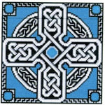 Landmark Tapestries & Charts - Tourmaline Celtic Cross - Cross Stitch Pattern