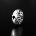 Celtic Disk Pewter Bead