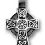 Celtic Knot Cross CKR22_07 Pewter Pendant