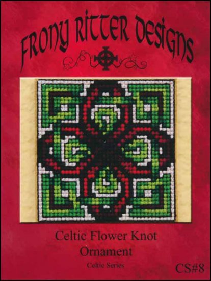 Frony Ritter Celtic Series Celtic Flower Knot Ornament Cross Stitch Pattern