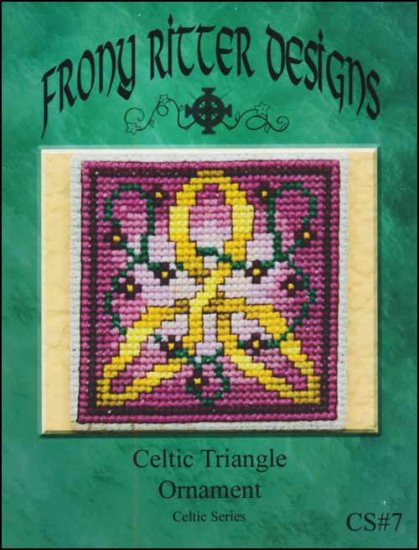 Frony Ritter Celtic Series Celtic Triangle Ornament Cross Stitch Pattern
