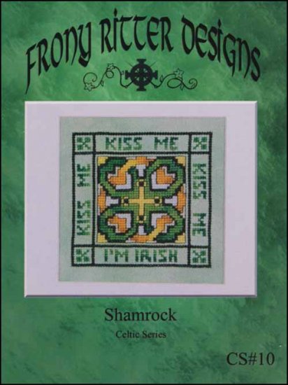 Frony Ritter Celtic Series Shamrock Cross Stitch Pattern