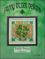 Frony Ritter Celtic Series Trinity Prayer Cross Stitch Pattern