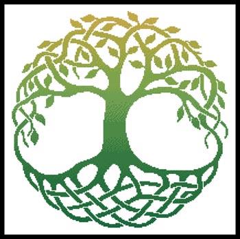 Artecy Celtic Tree of Life 1 Cross Stitch Pattern