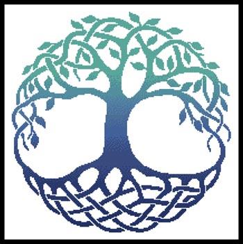 Artecy Celtic Tree of Life 3 Cross Stitch Pattern