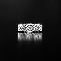 Celtic Short Bar Pewter Bead