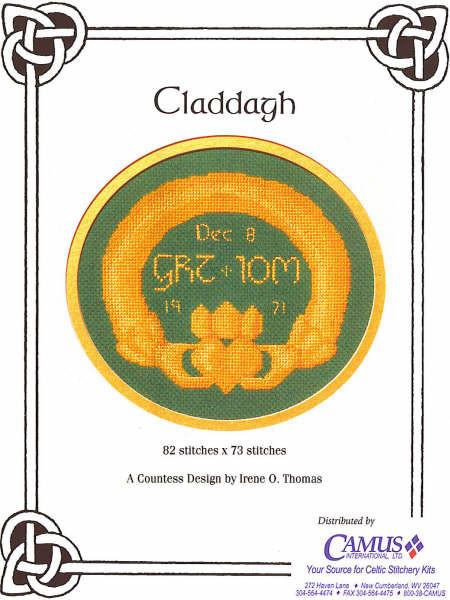 Claddagh Cross Stitch Pattern