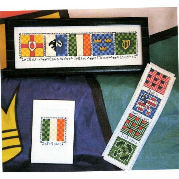 Claddagh Cross Stitch Irish Provincial Quilt Blocks