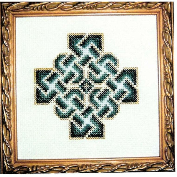 Claddagh Cross Stitch Celtic Knot Cross Pattern