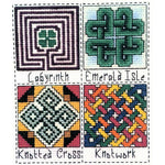Claddagh Cross Stitch Irish Quilt Blocks Set 3