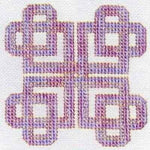 Dinky Dyes Celtic Heart Knot Cross Stitch Pattern