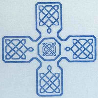 Dinky Dyes Celtic Cross - Cross Stitch Pattern