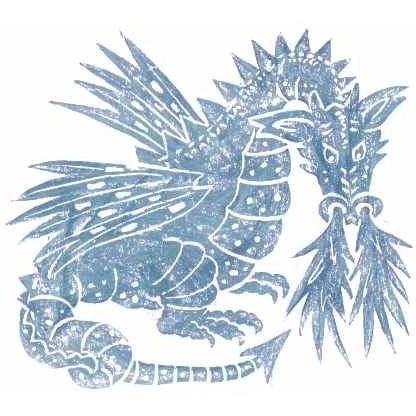 Brass Rubbing Kit Dragon