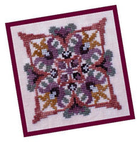 Ink Circles Florin Cross Stitch Pattern