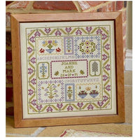 Historical Sampler Company Wedding Boxes Sampler Cross Stitch Pattern