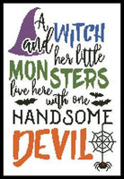 Artecy Halloween Quote - #14124 Cross Stitch Pattern