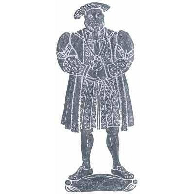 Brass Rubbing Kit Henry VIII