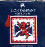 Textile Heritage Lion Rampant Needle Case Cross Stitch Kit