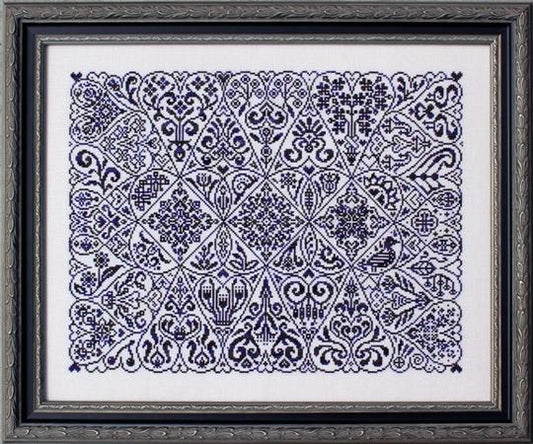 Ink Circles Cirque des Coeurs Cross Stitch Pattern