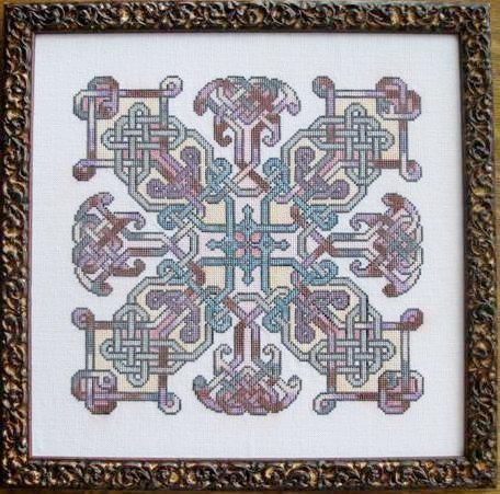 Ink Circles Peregrination Celtic Cross Stitch Pattern