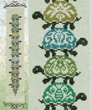 Ink Circles Turtles All The Way Down Cross Stitch Pattern