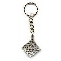 Celtic Durrow Knot Keyring