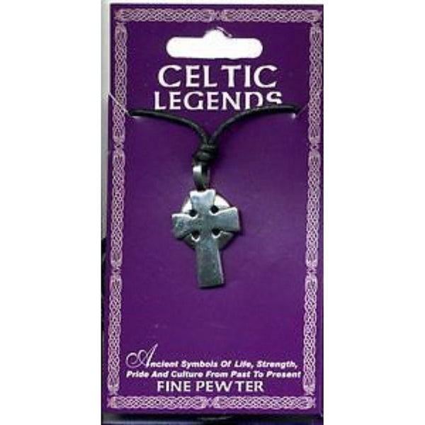 Celtic Cross Design 5 Pewter Pendant