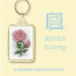 Textile Heritage Roses Keyring Cross Stitch Kit