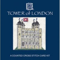 Textile Heritage Tower of London Miniature Card Cross Stitch Kit
