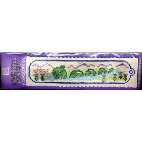 Textile Heritage Loch Ness Monster Bookmark Cross Stitch Kit