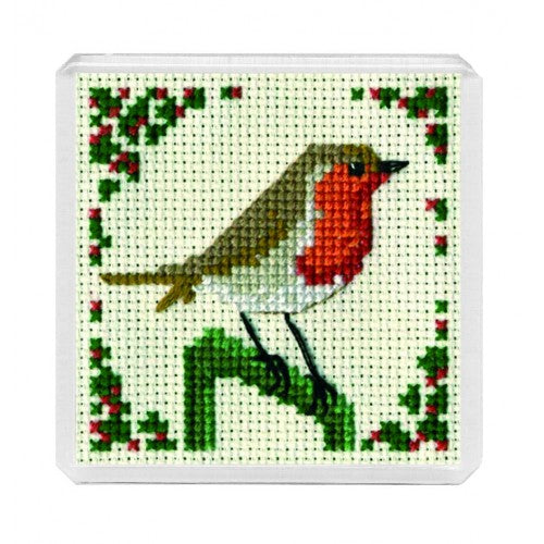 Robin Magnet Cross Stitch Kit