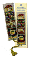 Textile Heritage Medieval Herb Garden Bookmark Cross Stitch Kit