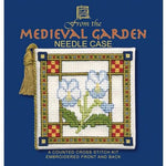 Textile Heritage Medieval Garden Needle Case Cross Stitch Kit