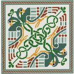 Celtic Birds Cross Stitch Pattern