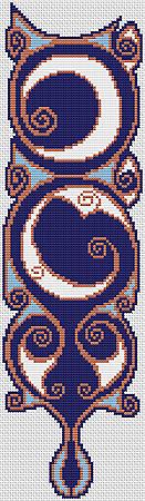 Artists Alley Norse Banner Cross Stitch Pattern
