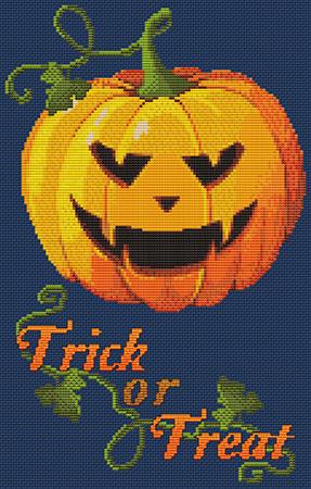 Artists Alley Pumpkin Bites Cross Stitch Pattern