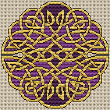 Artists Alley Royal Knot Cross Stitch Pattern