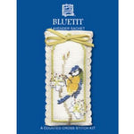 Textile Heritage Bluetit Lavender Sachet Cross Stitch Kit