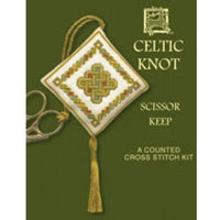 Textile Heritage Celtic Knot Scissor Keep Cross Stitch Kit