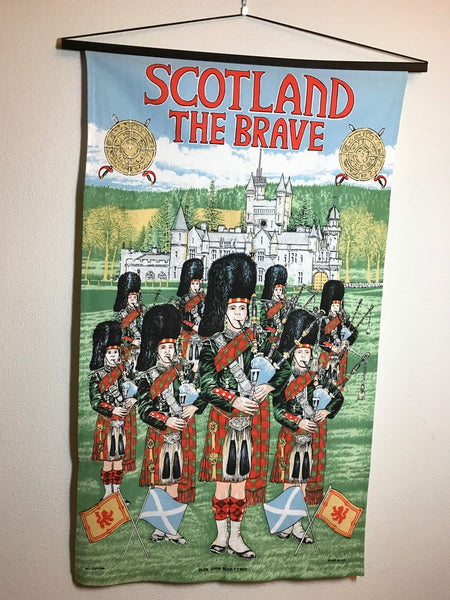 Glen Appin Tea Towel Scotland the Brave