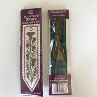 Textile Heritage Scottish Thistle Bookmark Cross Stitch Kit