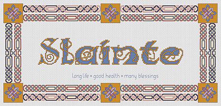 Artists Alley Slainte -  Cross Stitch Pattern