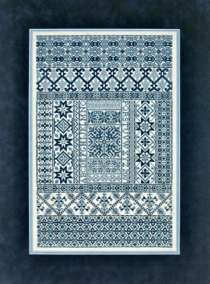 Sampler Cove Spanish Bleu Cross Stitch Pattern