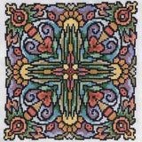 Ink Circles Four Seasonal Mandalas Cross Stitch Pattern