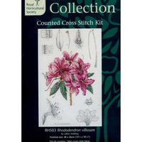 Coats Crafts Royal Horticultural Society Rhododendron Villosum Cross Stitch Kit